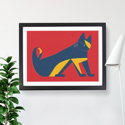 Abstract Cat Vol.6 - Framed Print