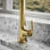 Kohler Tone Single Handle Semi-Professional Pre-Rinse Kitchen Sink Faucet with Three-Function Pull Down Sprayer