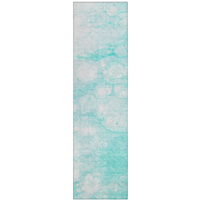 Dugald Washable Abstract Indoor / Outdoor Rug