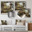 «Grey green a rustic charmante abri de jardin», reproduction sur toile-1101937857-1101937861