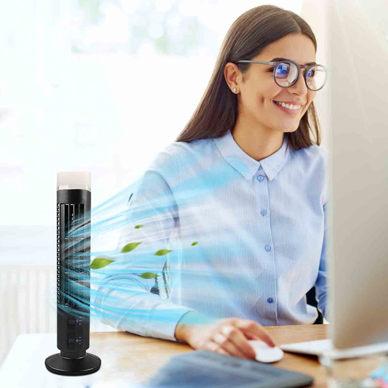 Ventilateur de tour USB Kondieu Hot Selling, Black