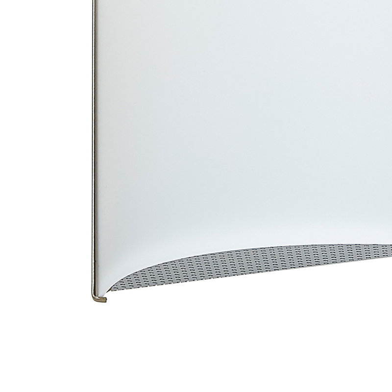 Applique murale 1 lumière DEL Grace, Nickel brossé