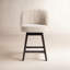 Della Upholstered Counter Stool