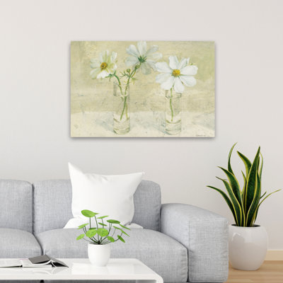 Blossoms Cosmos Floral  Cosmos In Glasses I