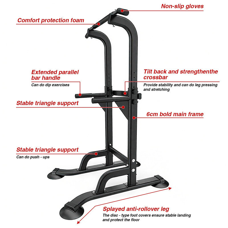 Appareil de musculation multifonctionnel autoportant