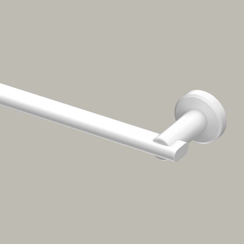 Barre à serviettes Locke, H 2 po x l 26 po x P 3,25 po, Nickel satiné