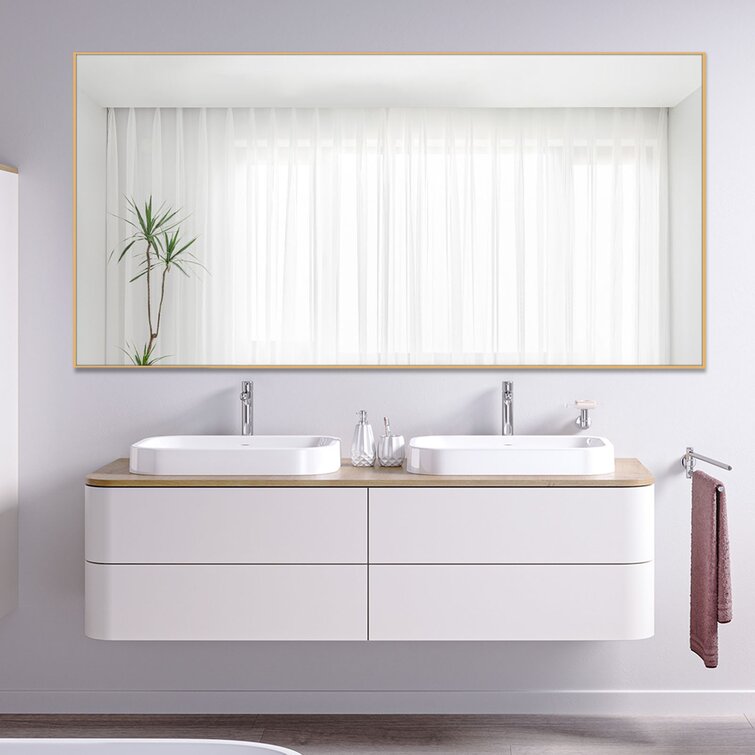 Aluminum Alloy Modern & Contemporary Bathroom / Vanity Mirror