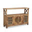 Buffet en bois massif café clair-1851691535
