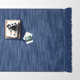 Liska Hand Loomed Wool Blue Rug