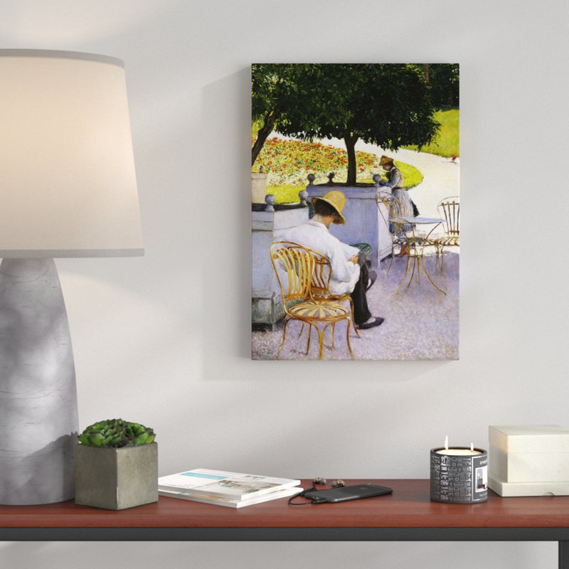 Gustave Caillebotte - Wrapped Canvas Painting, 60cm H x 40cm W