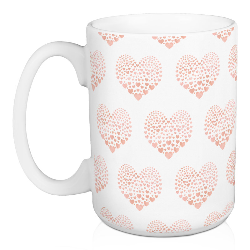Grande tasse à café hearts Charli