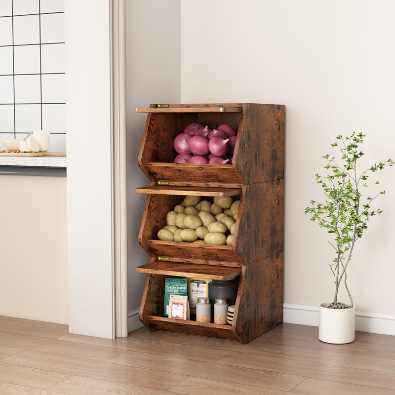 Double Sided Mobile Bookcase Display Stand,4 Tier Wood Open Book Shelf Magazine Bookshelf,Retro