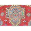 Tapis tribal de style Kazak 8 pi 11 po x 8 pi 9 po