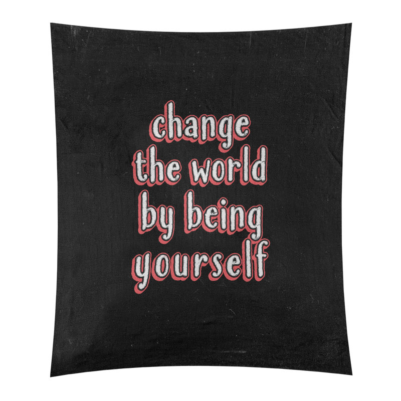 Polyester Tapestry, 80" H x 68" W, Red