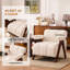 Submi Accent Chair Mid-Century Modern with Wide Backrest for Bedroom, Upholstered Living Room Chair-1445389134