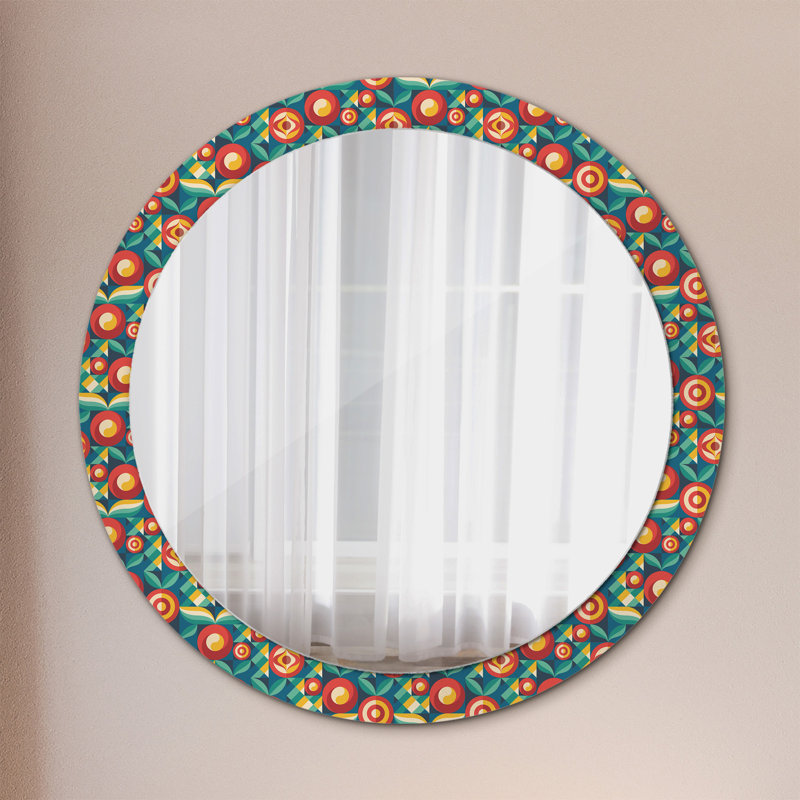 Huldar Glass Flat Wall Mirror