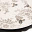 Bee Toile Pedestal Platter-1614264856