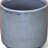 Gray Ceramic 44 Ounce Crackle Mosaic Round Distressed Pot Planter