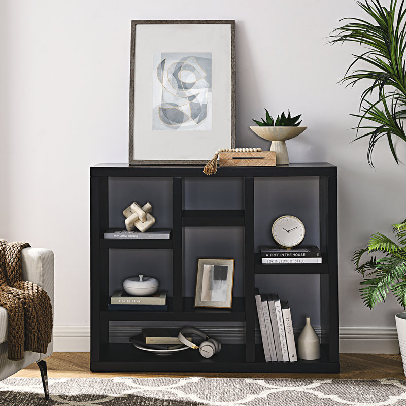 Armoire bibliothèque à tablettes ouvertes