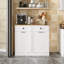 Poubelle en bois 10 gallons-97771494
