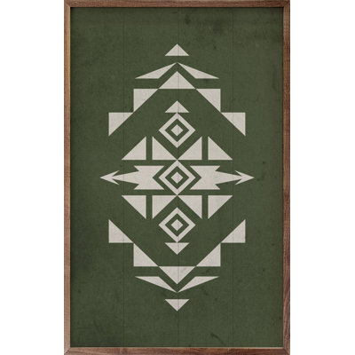 Motif tribal vert