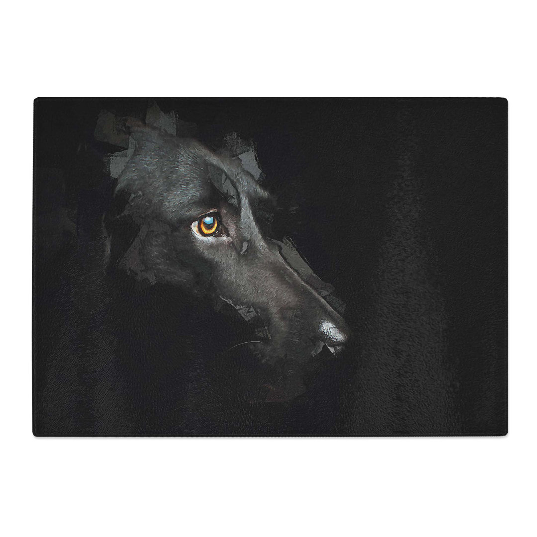 Tempered Glass Labrador Retriever Chopping Board