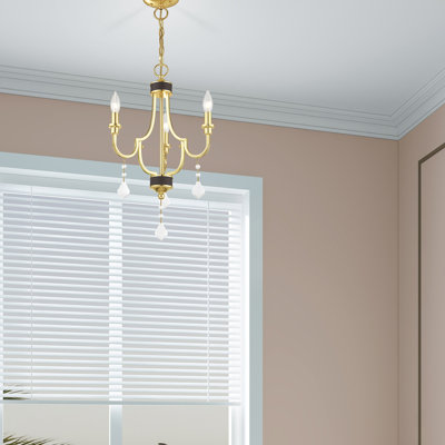 Danaleigh 3 - Light Steel Dimmable Chandelier