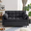 Canapé-lit modulaire 54,3 po Corduroy-443624488