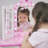Teamson Kids Sweethearts Kids Play Vanity Table & Stool w/ LED, White & Pink