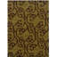 Tapis vert / brun touffeté à la main Marisela-21991607