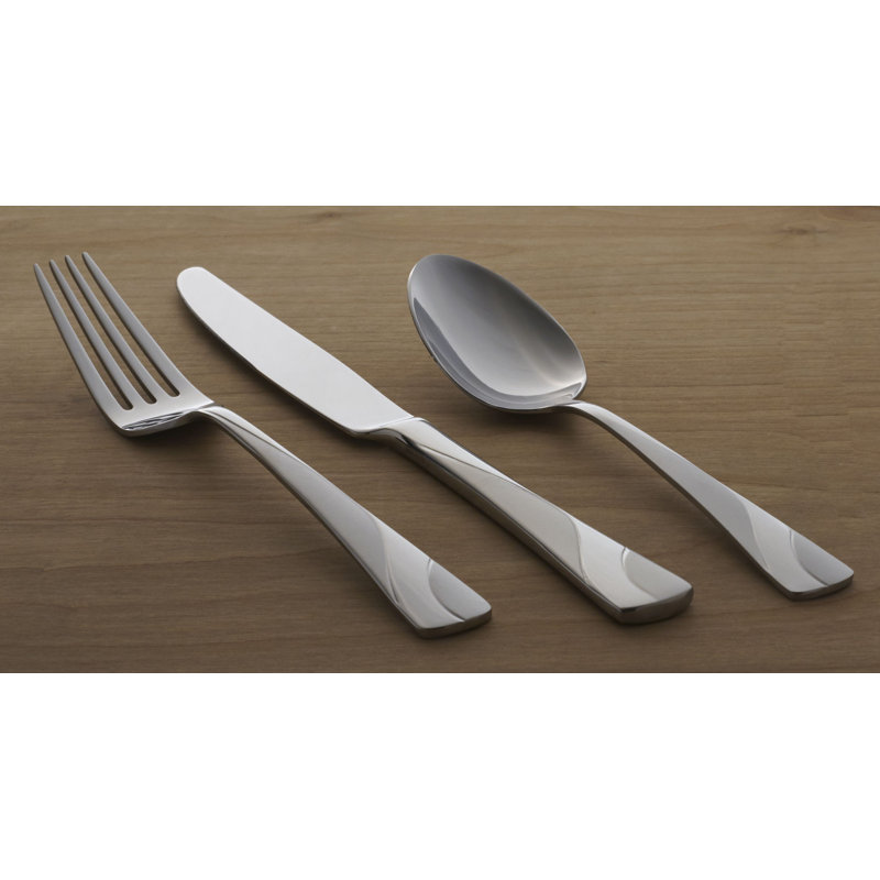 River 20-Piece Stainless Steel Flatware Set for 4