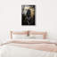 Elegant Noir Majesty Canvas Animals Print by Oliver Gal-679378762-679031009