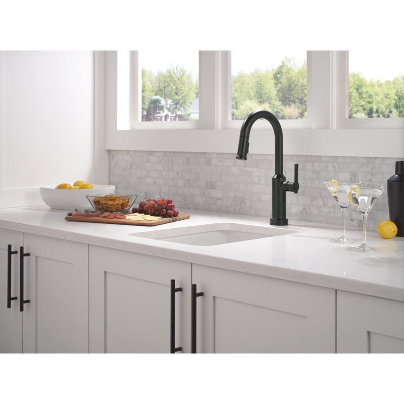 Touch2O Bar / Prep Faucet with Touchless Technology, Matte Black
