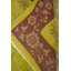 Yellow / Gold Orange 1920s Antique Rectangle Hand Knotted Pile Wool Rug