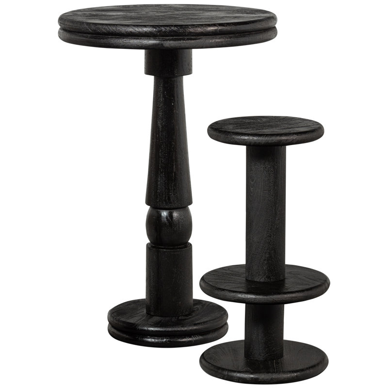 Kolby Bar Stool with Solid Wood Frame