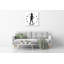 Glass Wall Clock-1978593428