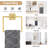 5 Piece Bath Hardware Set (set Of 5)-118659041