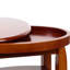 Sydni Swivel-top Side Table with Shelves-15849061