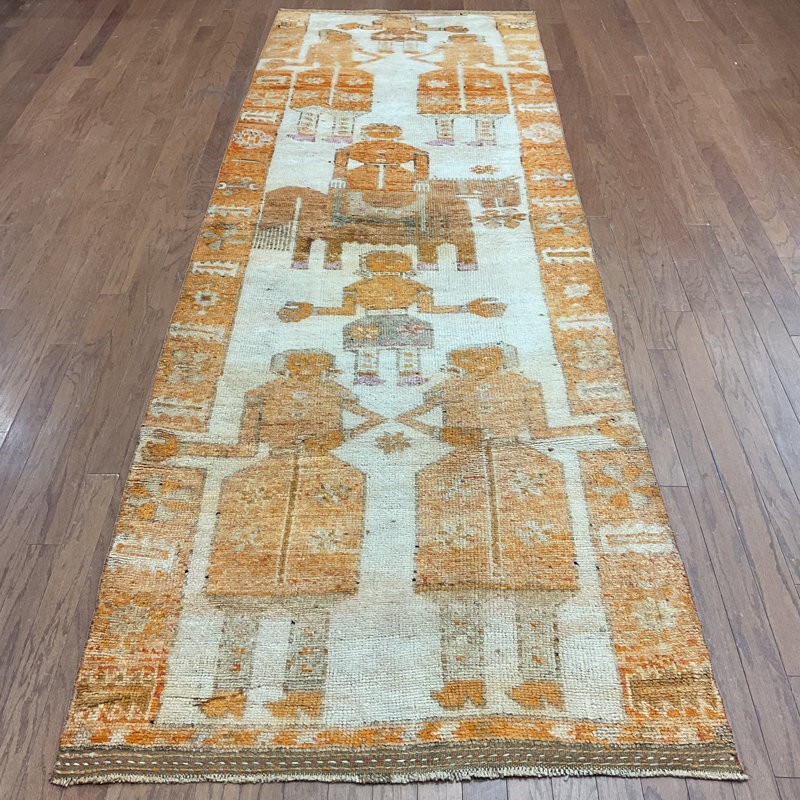 HERAT ORIENTAL Handmade Turkish Oushak Wool Runner