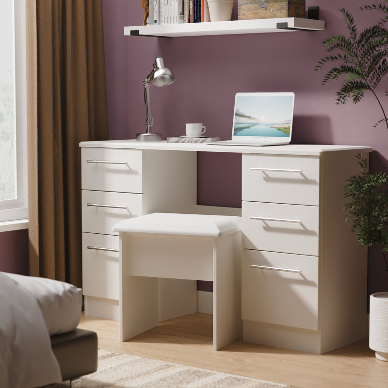 Fully Assembled Levine Computer Desk