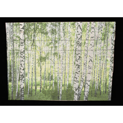No Frame Print on Wood