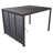111S Fixed Aluminum Shutter Wall (Pergola accessory)-129158526-77353277