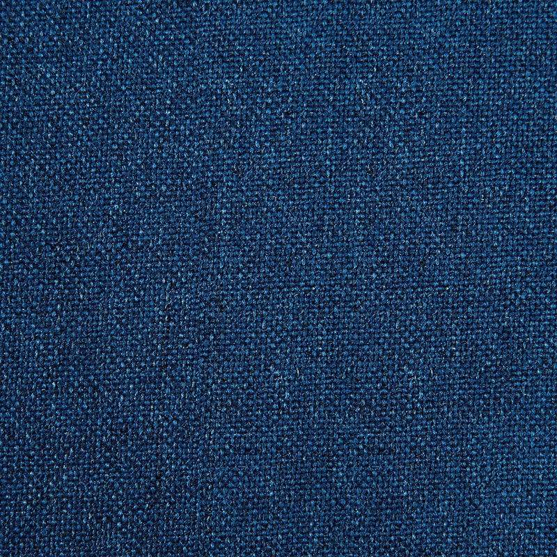 Fauteuil d'appoint rembourré Minimalist, mousse haute, chaise grise, pieds solides, tissu, Bleu