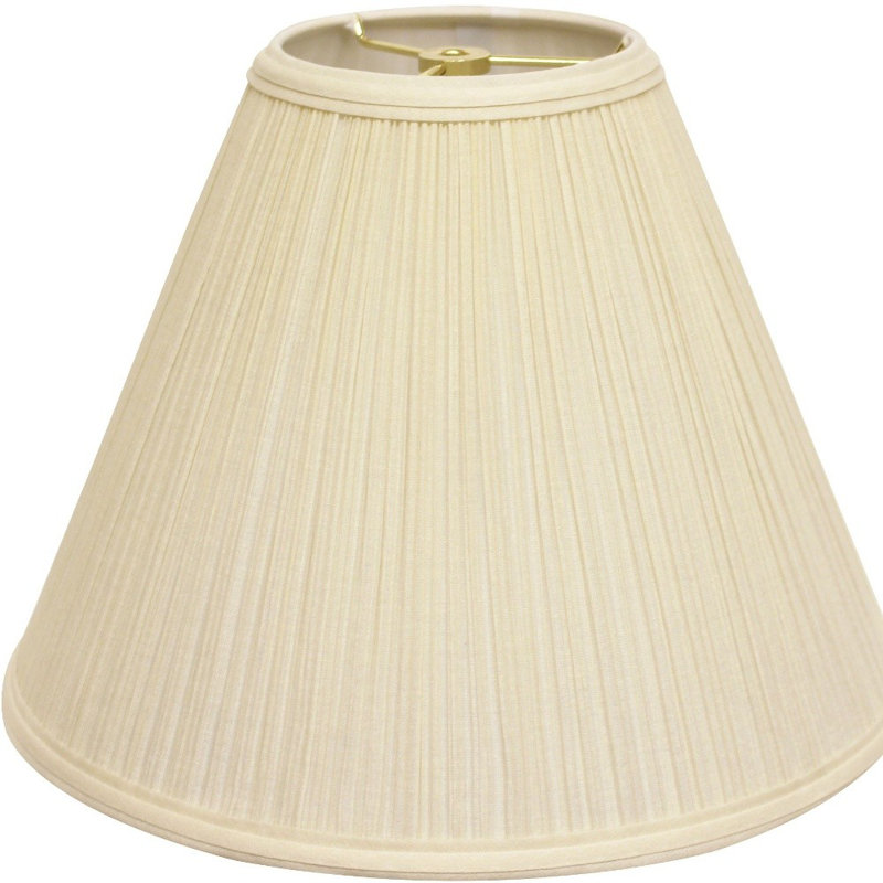 Abat-jour incliné Deep Cone, H 10 po x l 13 po x P 13 po, Blanc