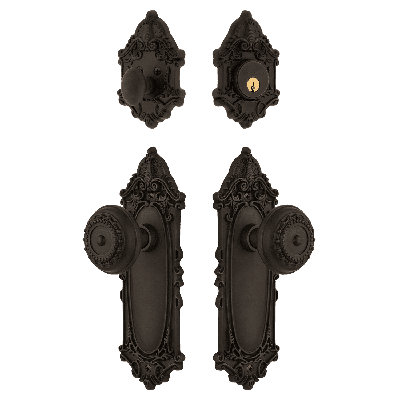 Nostalgic Warehouse Victorian Entry Set with Meadows Knob