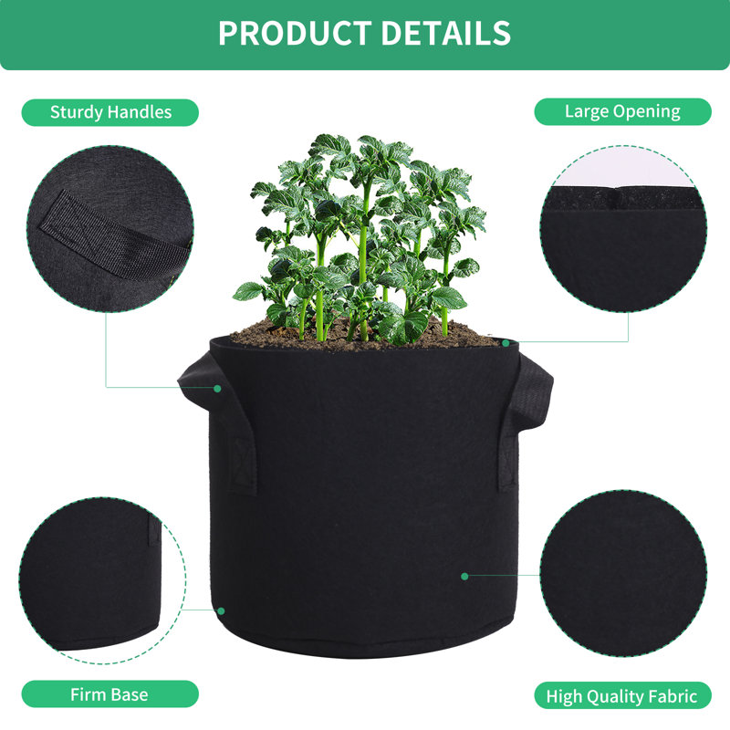 Grow Bags, Black