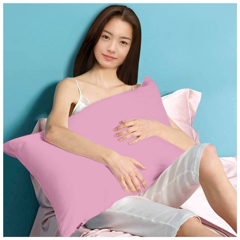 Nicole 144 Thread Count Pillowcase, Pink