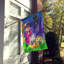 Drapeau de jardin Zakare Witch and Her Castle-1364262606