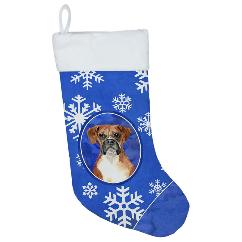 Chaussette de noël winter flocons de noël, Boxer
