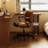 Simple All - Solid - Wood L - shaped Desk-888162252